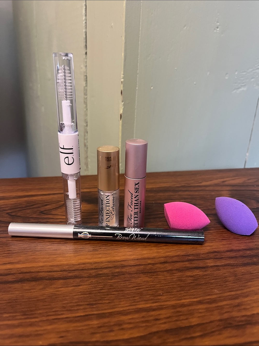 Variety of Makeup Products